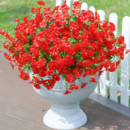 EverBloom – Flores de Petunia Artificiales Resistentes a los Rayos UV