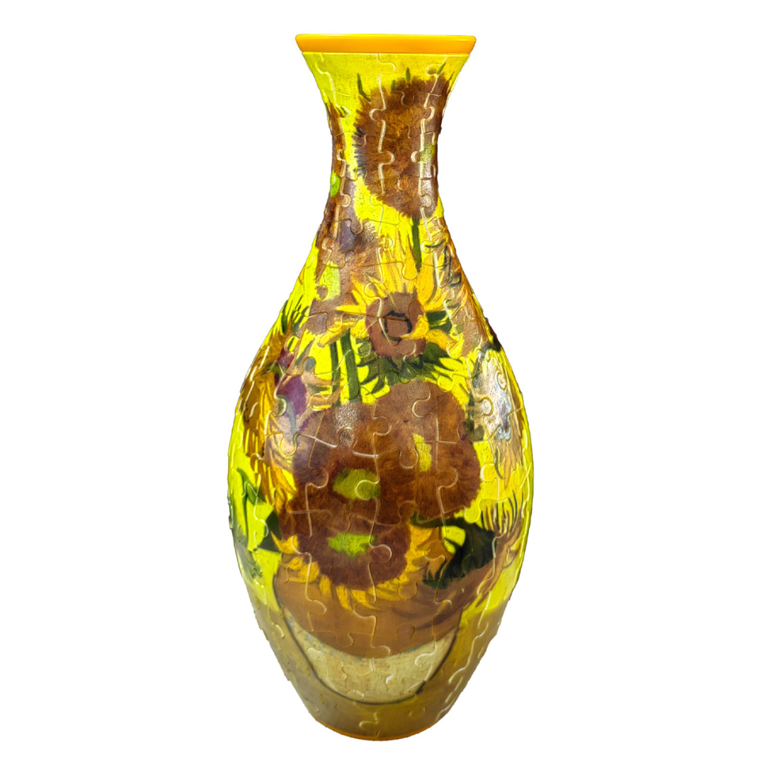 VaseCraft – Künstlerischer 3D-Puzzle-Blumenhalter