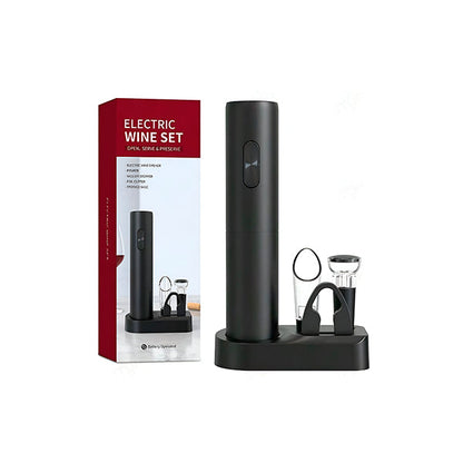 CorkEase – Set de Accesorios Eléctricos de Lujo para Vino