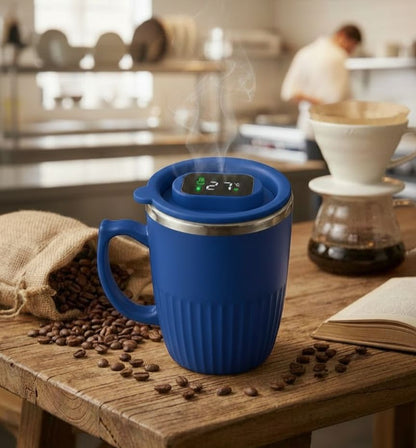 ThermoGlow – Taza con pantalla LED de temperatura