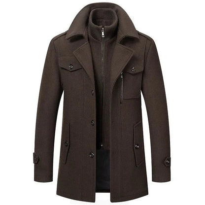 PEAKY™ | Zweiteiliger Herrenmantel für Stil und Wärme