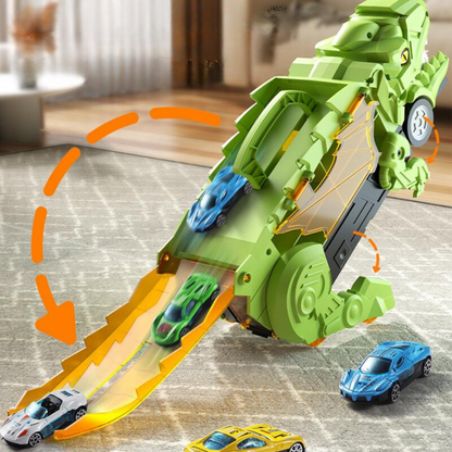 RaptorRace – Dino-Auto-Fress-LKW-Set