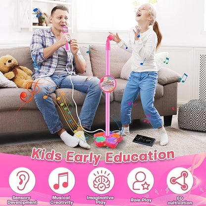 FunVoice – Micrófono para niños con soporte estable