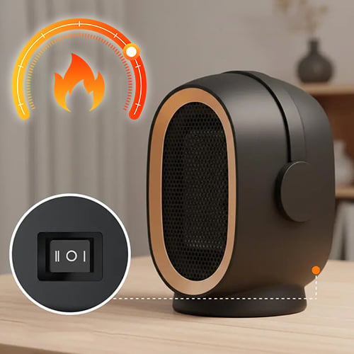 HeatNest – Calefactor eléctrico de sobremesa