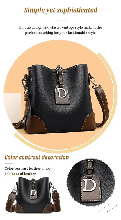 Charmelle – Bolso de Hombro Clásico para Mujer