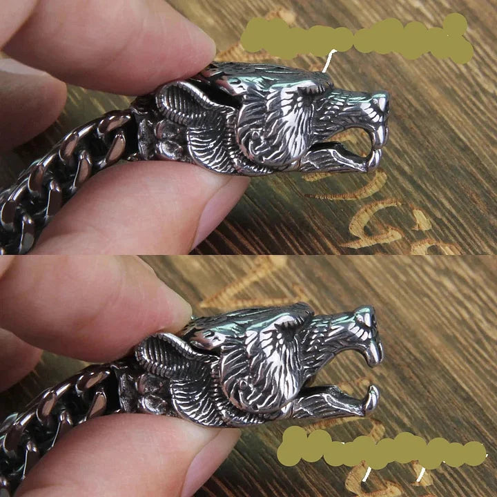 TribalForce – Pulsera de tótem animal resistente