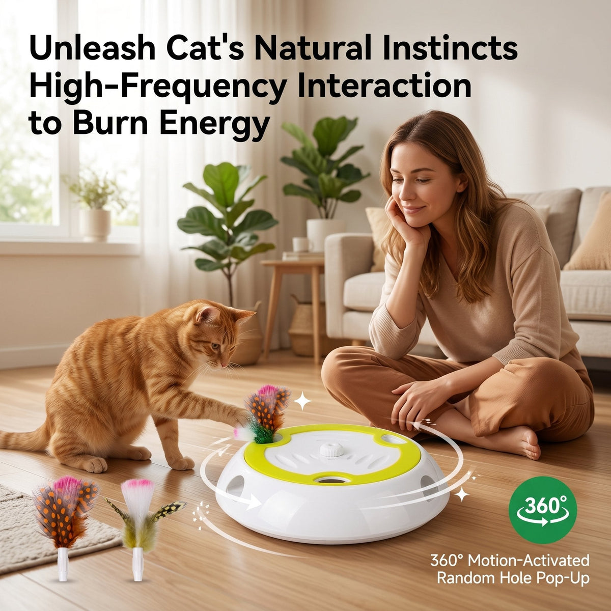 FurFun – Intelligentes interaktives Katzenspielzeug