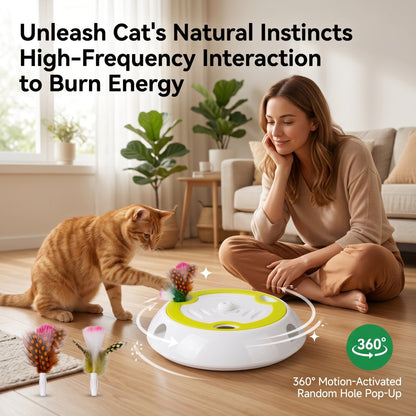 FurFun – Intelligentes interaktives Katzenspielzeug