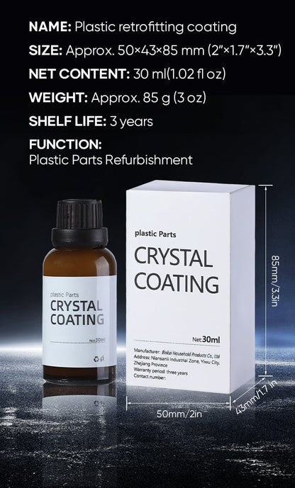 RevitaShield – Restaurador de plástico de larga duración