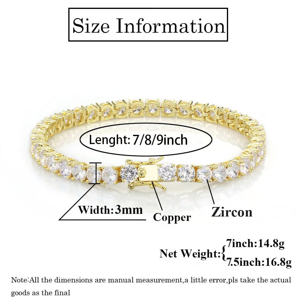 CrystalFlex – Brazalete de lujo con brillo