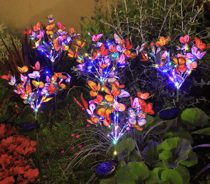 BloomLuxe – Solarbetriebene tanzende Schmetterlingsleuchten