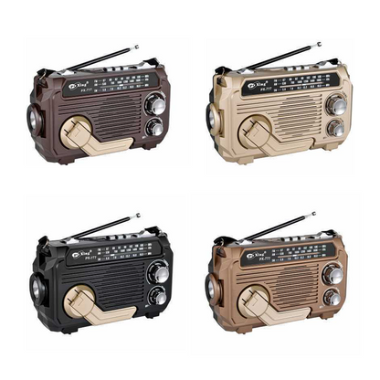 SolarWave – Radio solar Bluetooth Energía y música en cualquier lugar