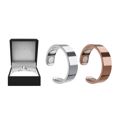 MagnaLuxe – Eleganter Magnetring aus Edelstahl
