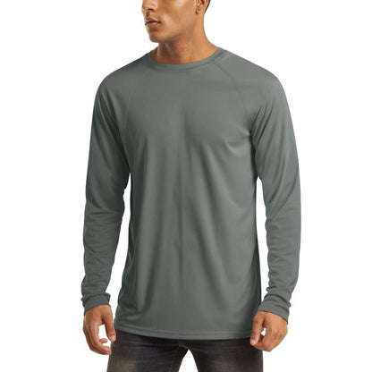 SunShield Pro - Camiseta de alto rendimiento de manga larga para hombre con protección UPF 50+