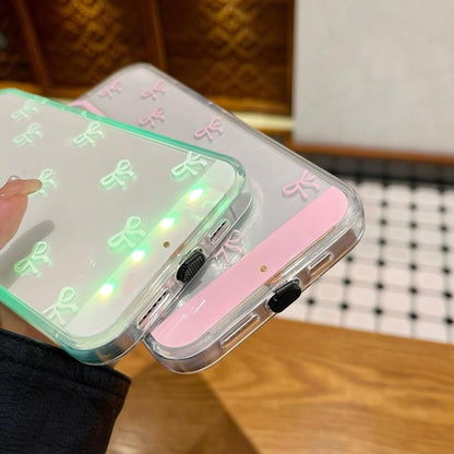GlowBow Luxe – Funda de teléfono con luz LED