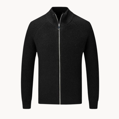 Colton Kaschmir-Reißverschlusspullover | ALEVITA