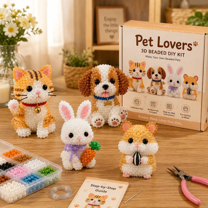 BeadCraft Mini – DIY-Set für winzige 3D-Perlentiere