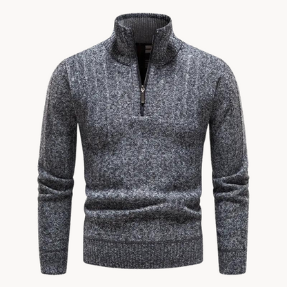 Freddie Quarter-Zip-Pullover | ALEVITA