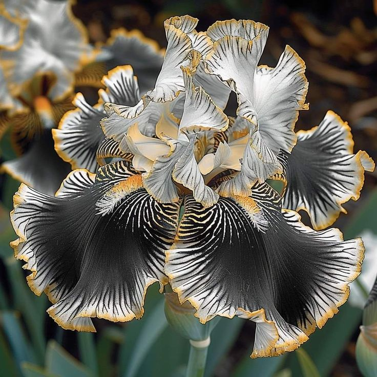 BloomAura – Exotische Hohe Bart-Schwertlilie