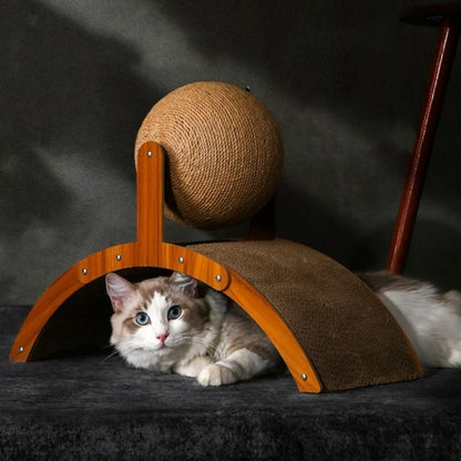ClawSphere – Juguete de Bola Rascador para Gatos