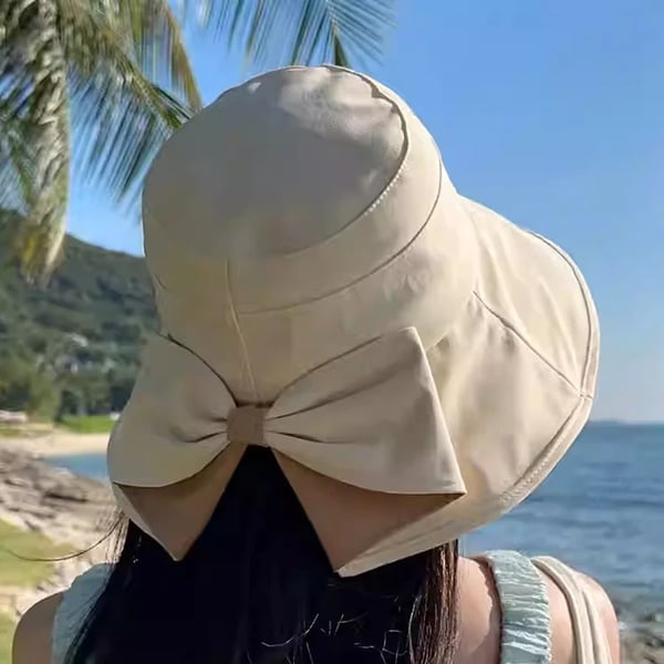 BowBreeze – Sombrero Elegante de Ala Ancha con Protección Solar