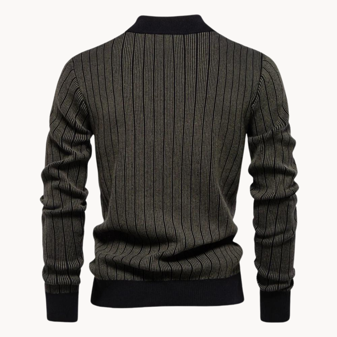Quincy Gestreifter Pullover | ALEVITA