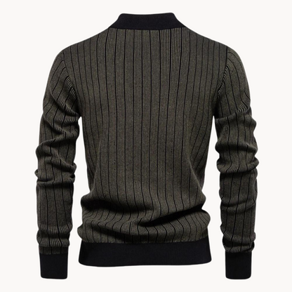 Quincy Gestreifter Pullover | ALEVITA