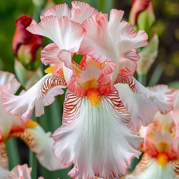 BloomAura – Exotische Hohe Bart-Schwertlilie