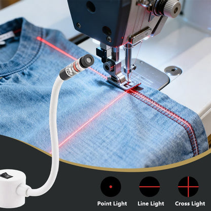 🔥NEUJAHRS-ANGEBOT – Magnetisches Positionierungs-Laserlicht für Nähmaschinen