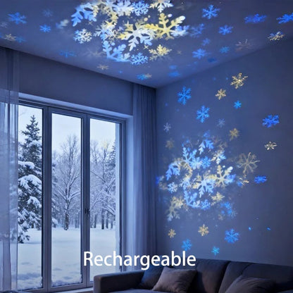 OceanGlow – Rotierender LED-Lichtprojektor