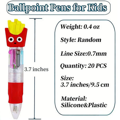 VividWrite - Bolígrafo multicolor divertido y portátil