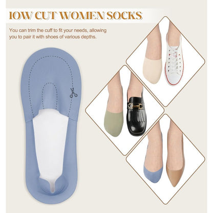 CloudStep - Atmungsaktive Baumwoll-Sneakersocken