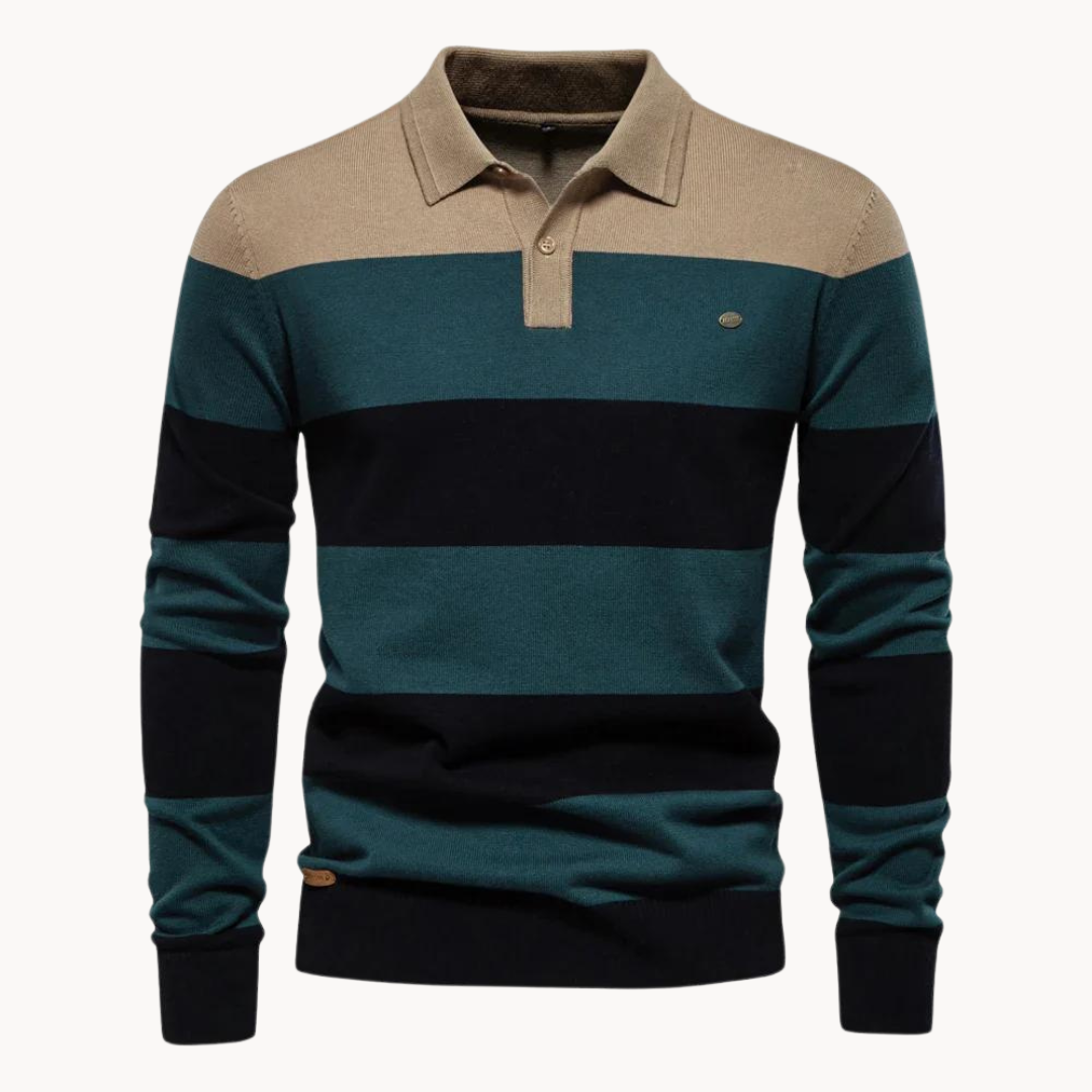 Jasper Polo Sweater | ALEVITA
