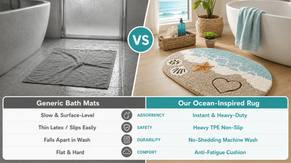 AquaCloud – Sofort trocknende Luxus-Badematte