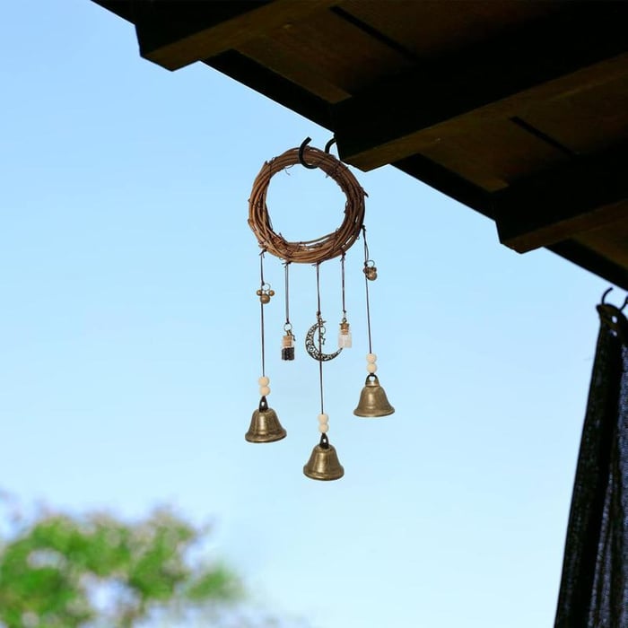 MystiBell – Campana colgante bohemia para puerta