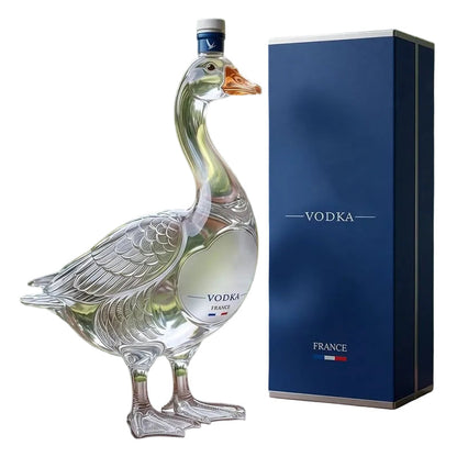 GooseCraft – Botella de Vodka de Ganso Esculpida en 3D Coleccionable