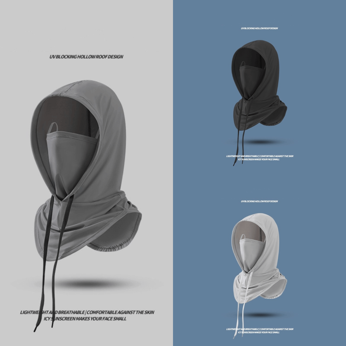 FrostGuard – Unisex Kühlende UV-Schutz-Sturmhaube