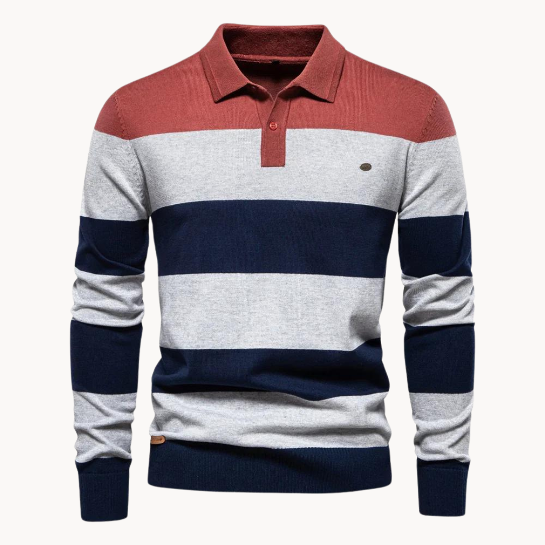 Jasper Polo Sweater | ALEVITA