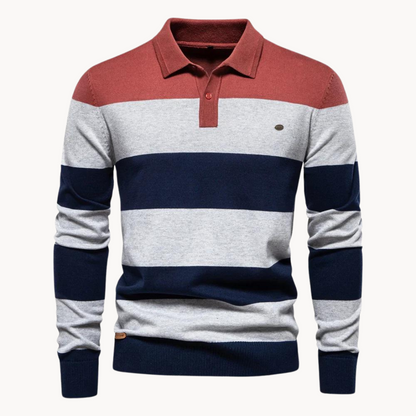 Jasper Polo Sweater | ALEVITA