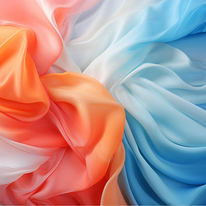 AuraFlow – Maxi-Kleid aus Aquarell-Chiffon