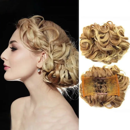 CurlNest – Moño Despeinado para un Estilo Chic Diario