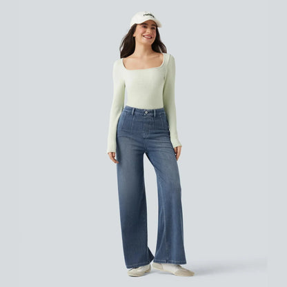 FlexCurve – Jeans mit hoher Taille und Bauch-weg-Effekt