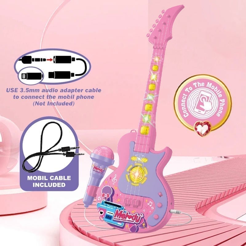 FunVoice – Micrófono para niños con soporte estable