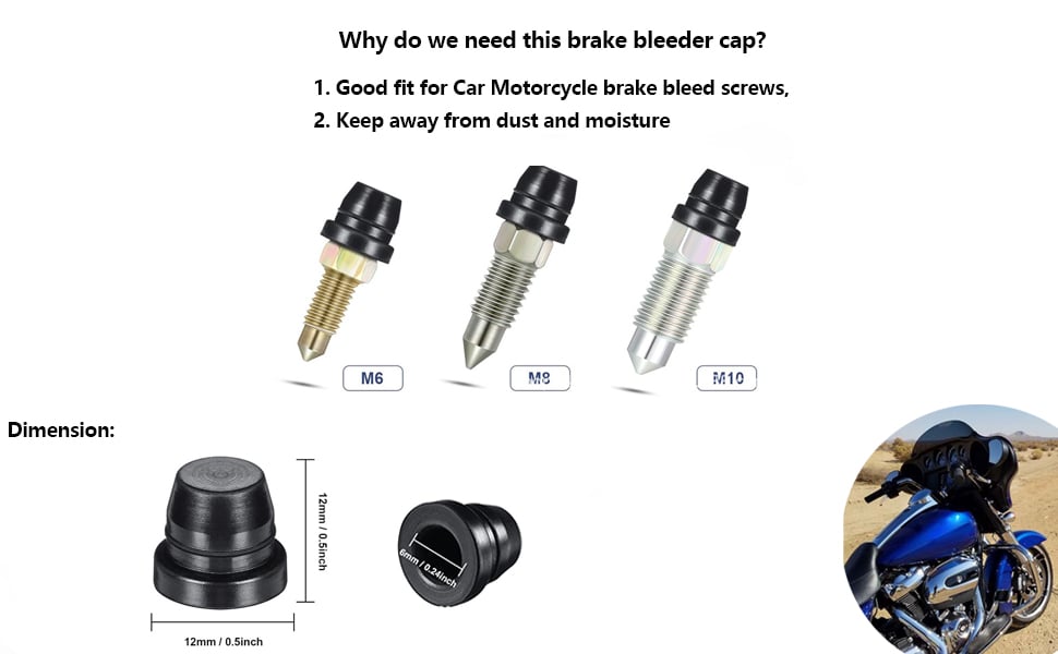 BrakeFlow – Kit universal de manguera purgadora de frenos unidireccional