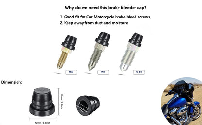 BrakeFlow – Kit universal de manguera purgadora de frenos unidireccional