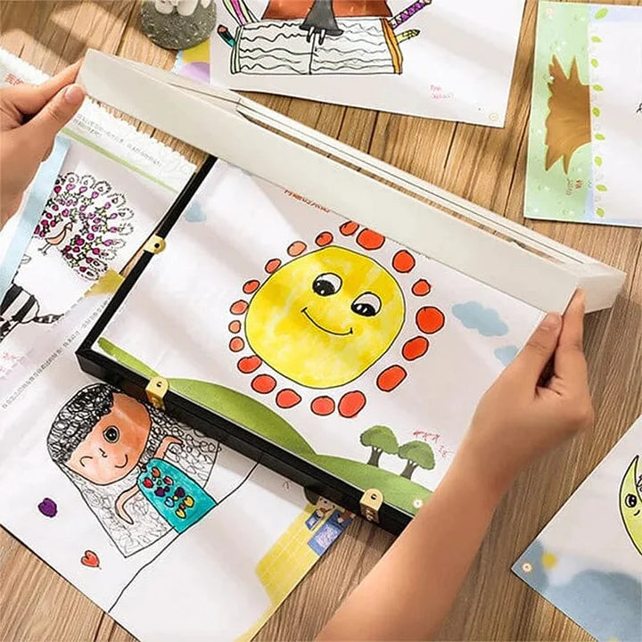 LittleGallery – Marcos de exhibición de proyectos de arte infantiles