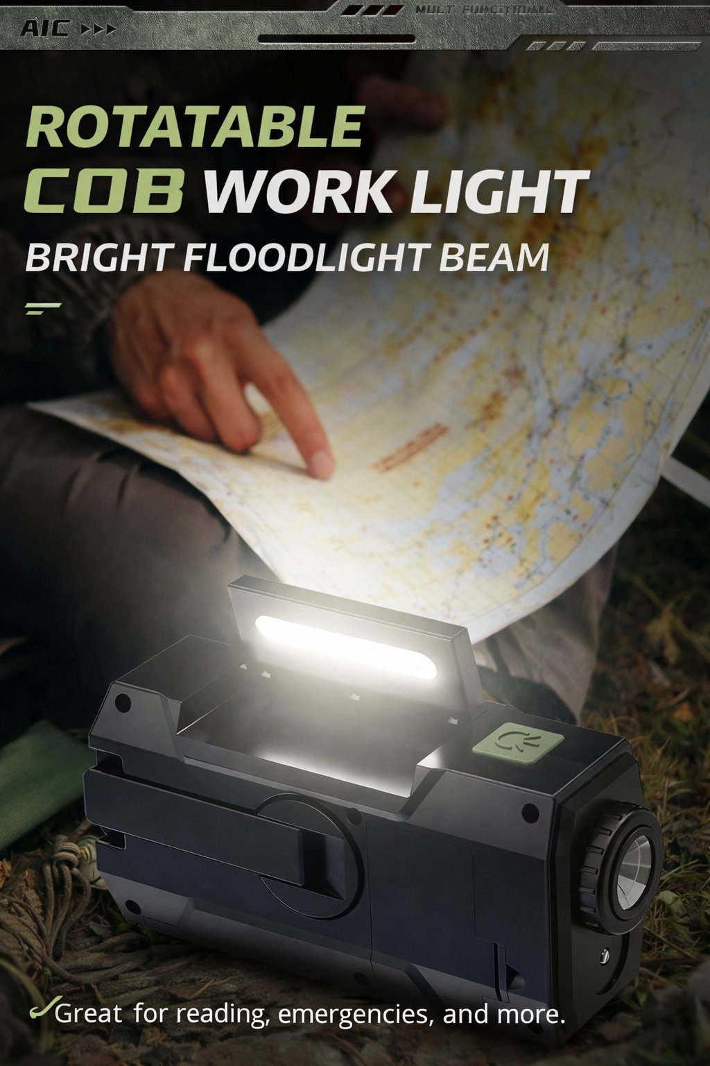 PowerCast Elite – Radio de emergencia 4 en 1