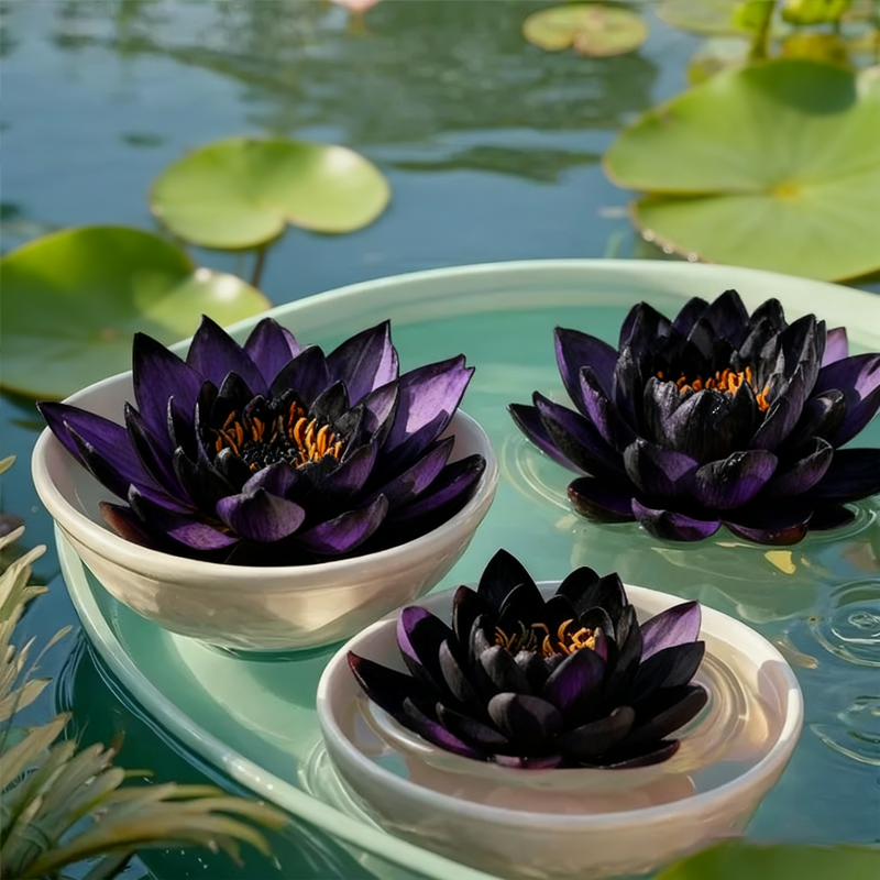 ZenLotus – Semillas de loto morado medianoche