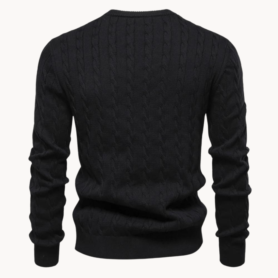 Kosta Strickpullover mit Zopfmuster | ALEVITA