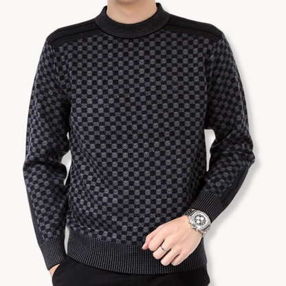Raiden Pullover mit Muster | ALEVITA